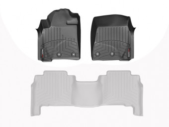 Ковры резиновые WeatherTech Lexus LX/Toyota LC200 12+ передние черные 444231 - Фото 0