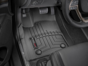 Ковры резиновые WeatherTech Jeep Grand Cherokee 16+ передние черные 449301 - Фото 0