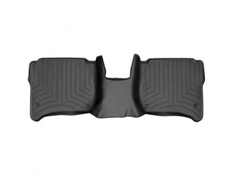 Ковры резиновые WeatherTech Porsche Cayenne 12+ задние (4-х зонный климат) черные 443333