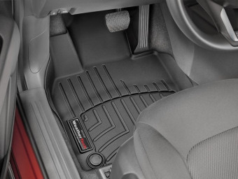 Ковры резиновые WeatherTech Mazda Cx-5 17+ передние черные 4411871