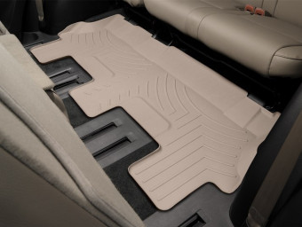 Ковры резиновые WeatherTech Toyota Sequoia 12+ третий ряд беж. 450936 - Фото 0